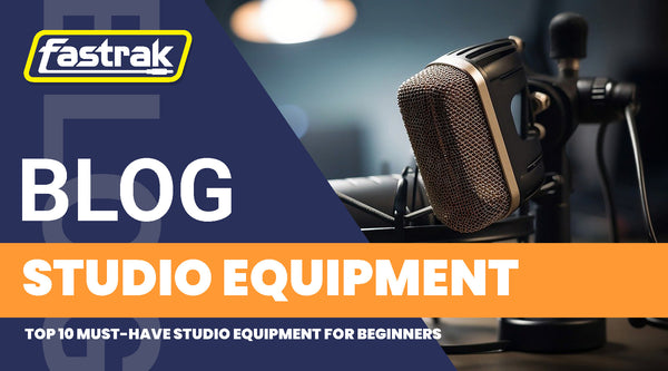 Top 10 Must-Have Studio Equipment for Beginners