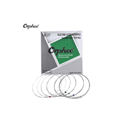 Orphee QE27 0.011 To 0.046 Electric Guitar Strings - Fastrak