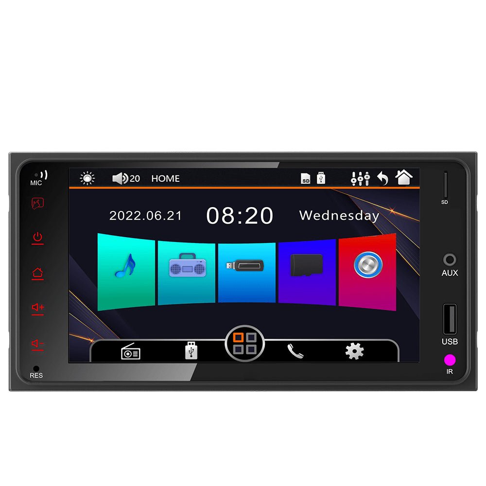 イオタHWDL INDLELA Fts 7'' Mp5 Double Din (FTS-7043) | Fastrak