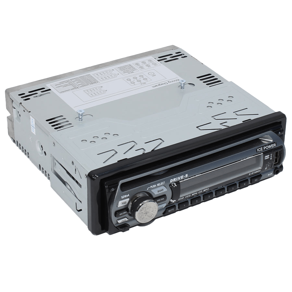 Ice Power Dvd/Sd/Cd/Front Loader/Auxin/Am/Fm/Bt[IP-7230B] - – Fastrak