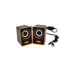 Mikuso 2.0 dual speaker Black/Orange [SPK-049 BK/OR]