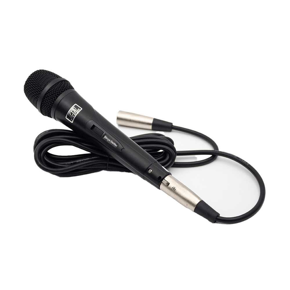 【Mikopon】 Plastic Wired Microphone Single [FTS-SF2681P] - Wired Microphones