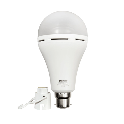 Power Up Load Shedding A80 12W CW E27 With switch - Fastrak