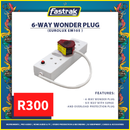 Eurolux EM105 6-Way Wonder Plug