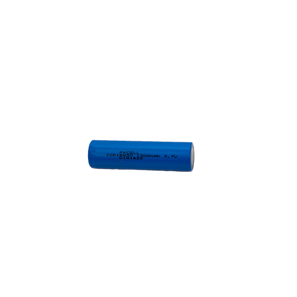 18650 1300mah 3.7V 18650 lithium ion Battery , High Cap