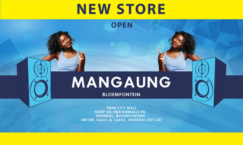 New electronics and music instrument store opening in Bloemfontein, Free State. 