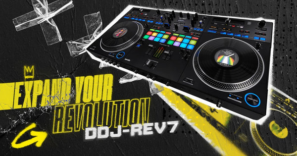 Expand Your REVolution: Introducing the DDJ-REV7 controller for Serato DJ Pro