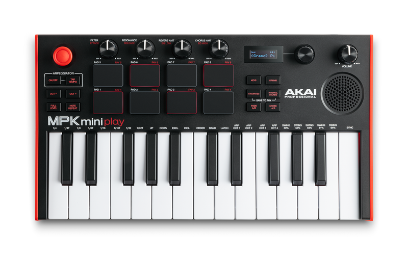AKAI PROFESSIONAL® ANNOUNCES THE MPK MINI PLAY MK3 WITH IMPROVED BATTERY LIFE, A LOUDER SPEAKER AND SUPERIOR GEN 2 KEYBED