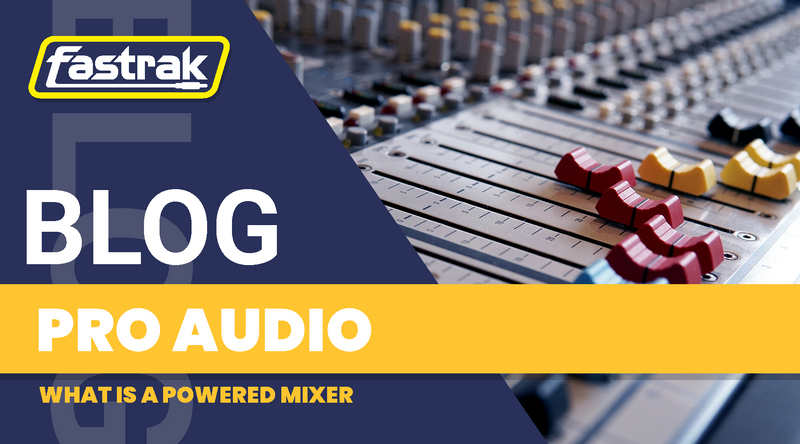 What is a powered mixer