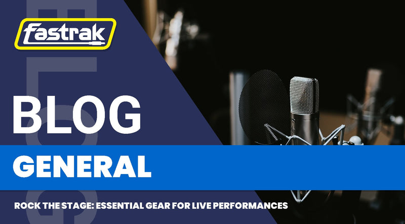 Rock the Stage: Essential Gear for Live Performances
