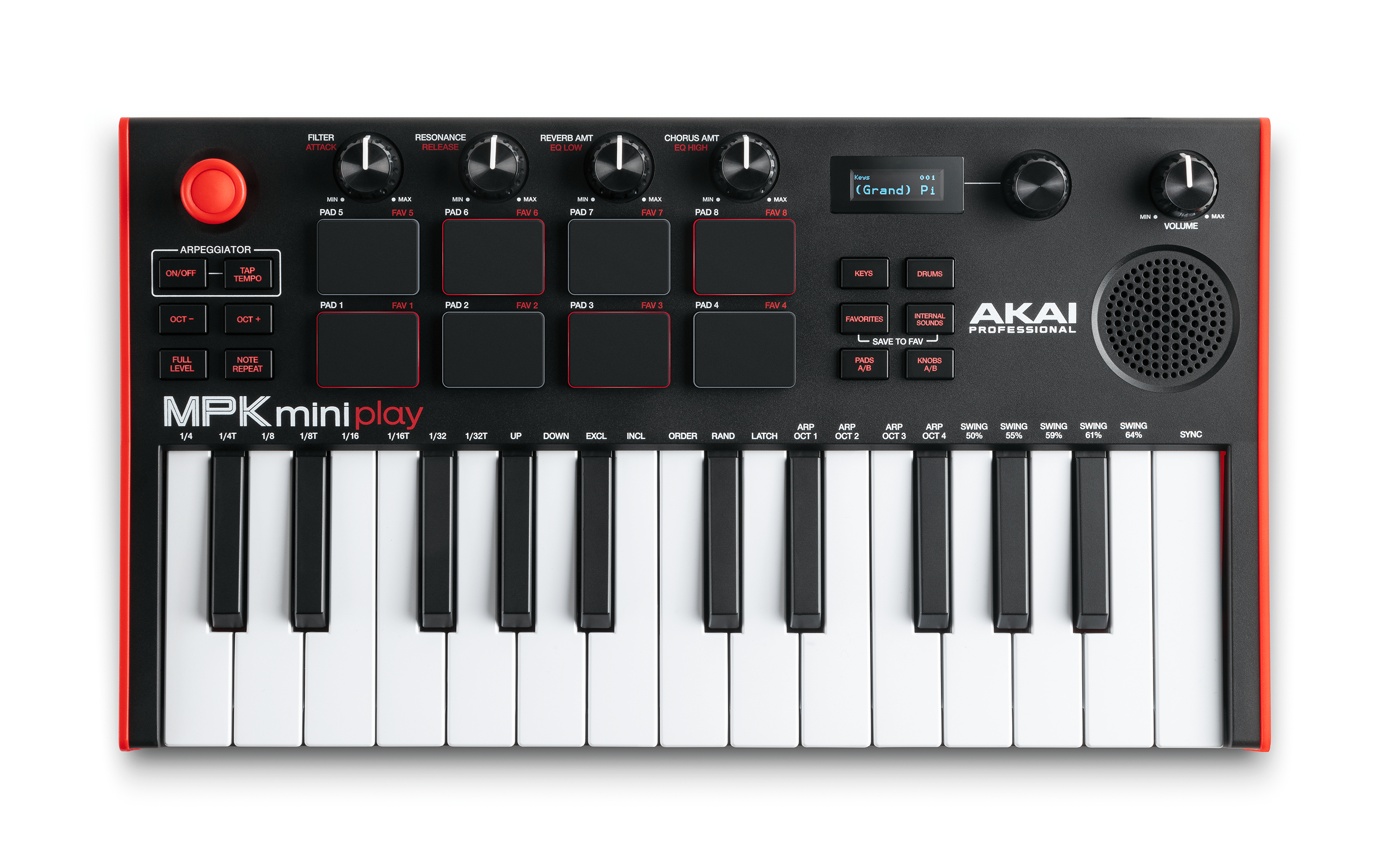 AKAI PROFESSIONAL® ANNOUNCES THE MPK MINI PLAY MK3 WITH IMPROVED BATTERY LIFE, A LOUDER SPEAKER AND SUPERIOR GEN 2 KEYBED - Fastrak