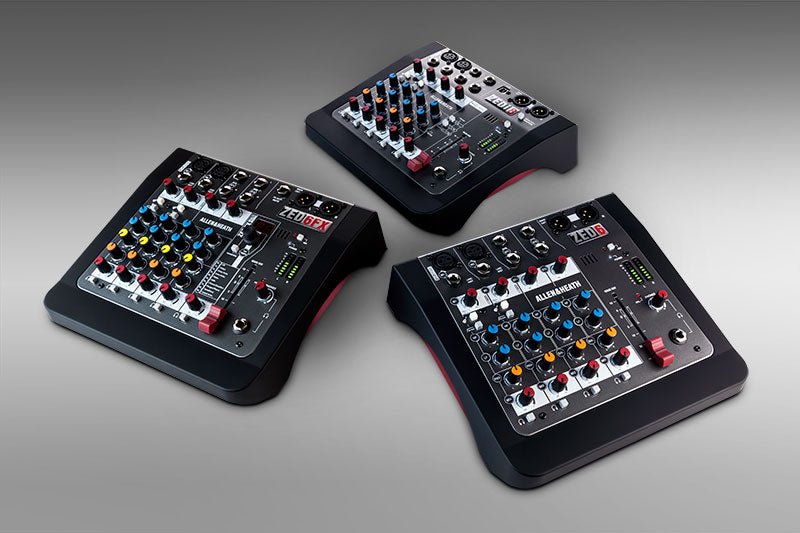 ALLEN & HEATH LAUNCHES NEW ZED MINI MIXERS - Fastrak