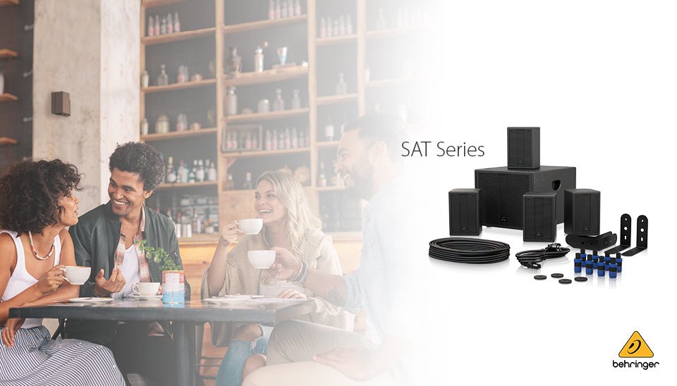 Behringer New Product Release: SAT Series - Fastrak