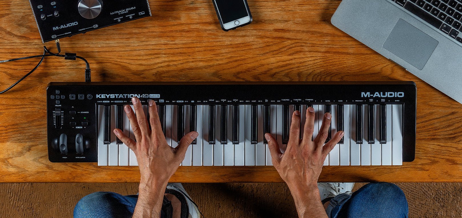 M-AUDIO® UPDATES RENOWNED KEYSTATION SERIES, THE WORLD’S BEST-SELLING USB MIDI KEYBOARD CONTROLLERS - Fastrak