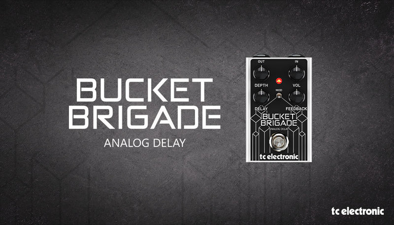 TC Electronic New Product Release: BUCKET BRIGADE ANALOG DELAY