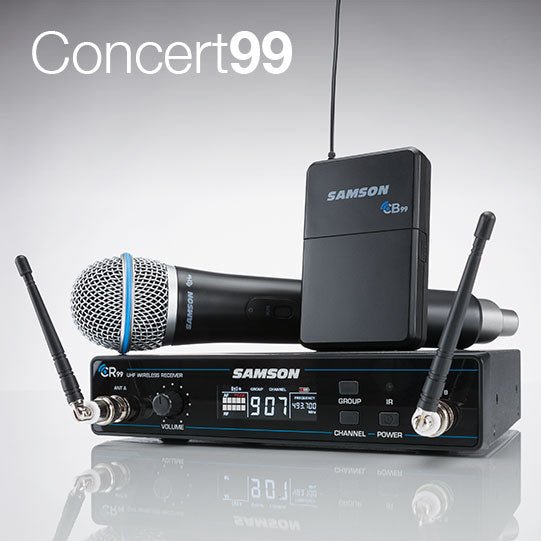 NAMM 2016 PRESS RELEASE: Samson's Frequency-Agile Concert 99 System Offers Roadworthy Wireless Freedom - Fastrak