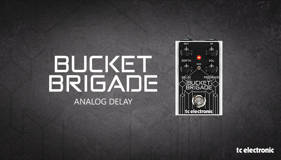 TC Electronic New Product Release: BUCKET BRIGADE ANALOG DELAY - Fastrak