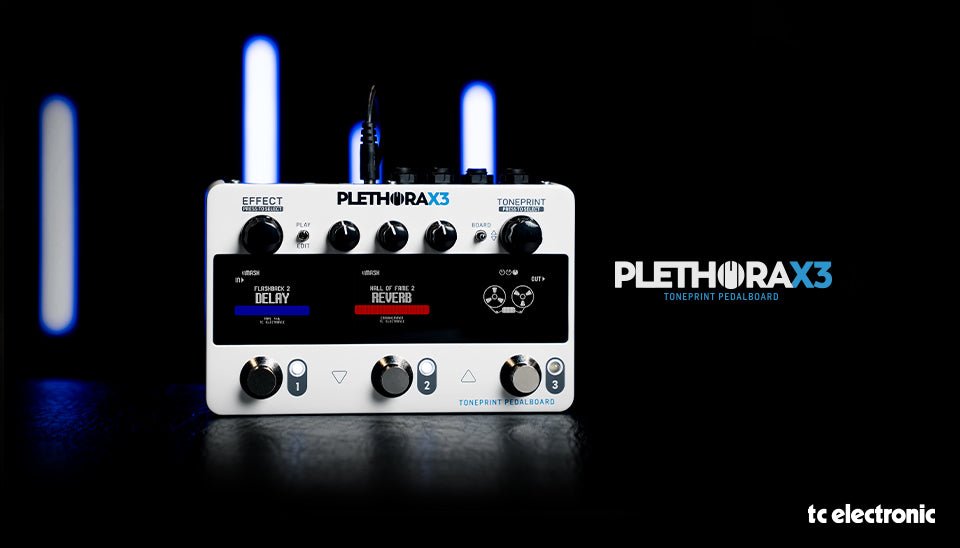 TC Electronic New Product Release: PLETHORA X3 - Fastrak
