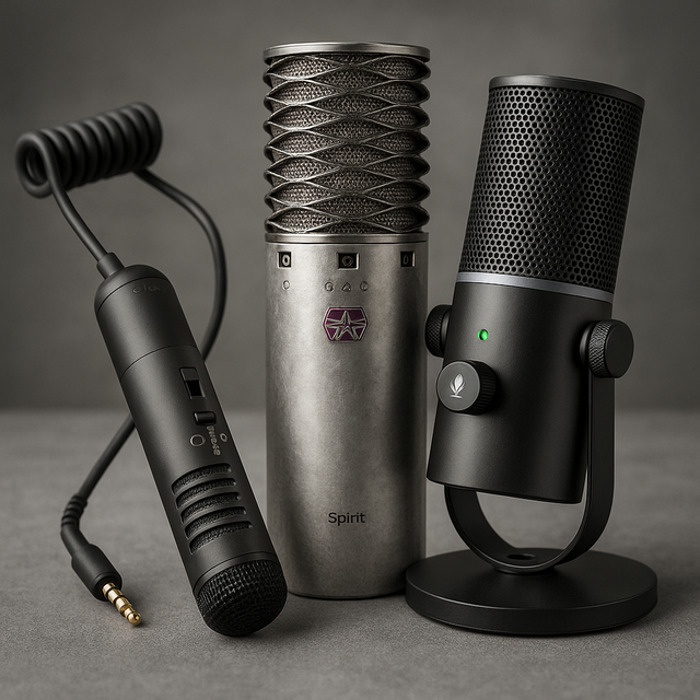 Studio Microphones – Professional Mics for Recording & Broadcasting