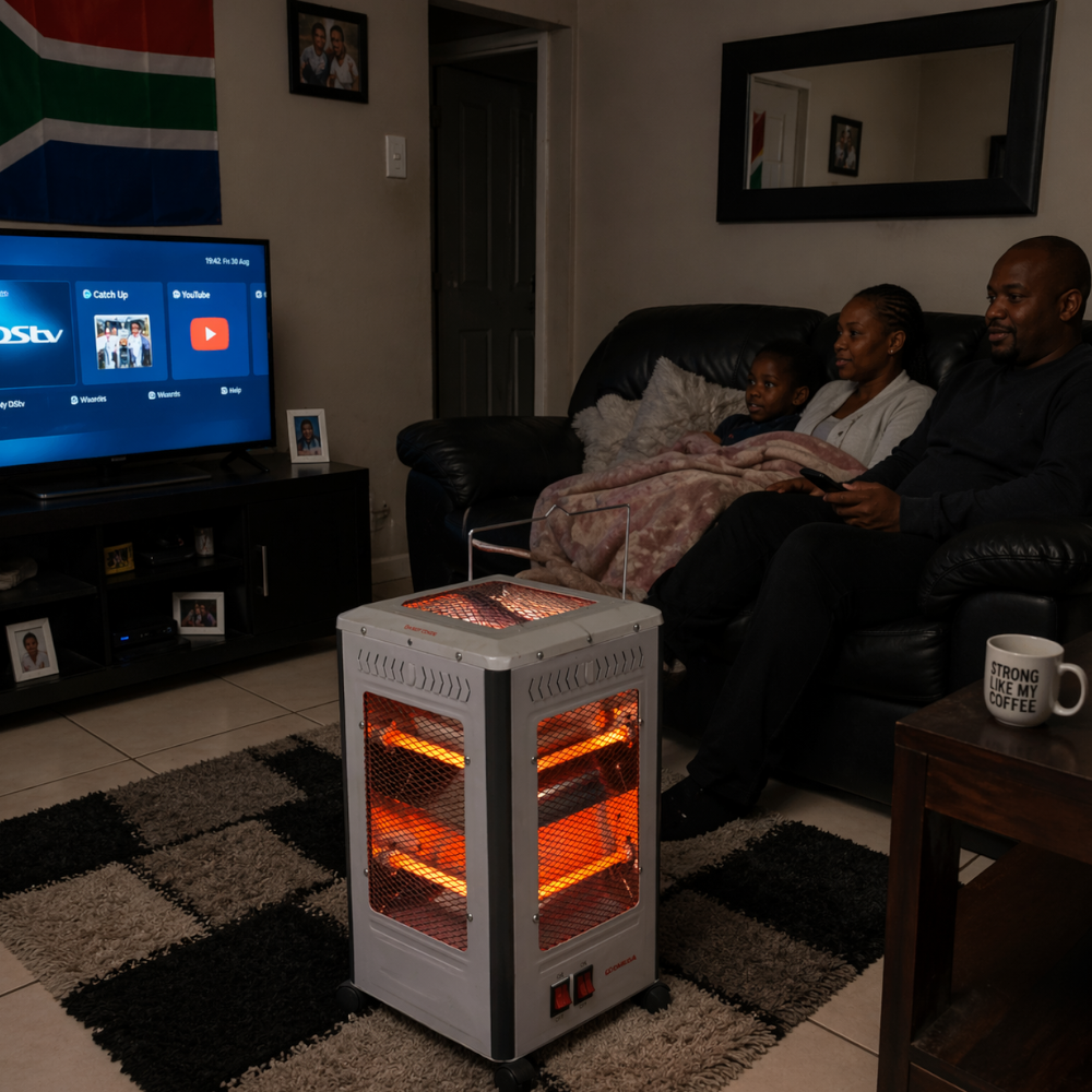 Omega Quartz Heater-Fast Heating Indoor 2000W [NSB-A5] - Fastrak