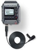 Zoom F1 Field Recorder & Lavalier Microphone