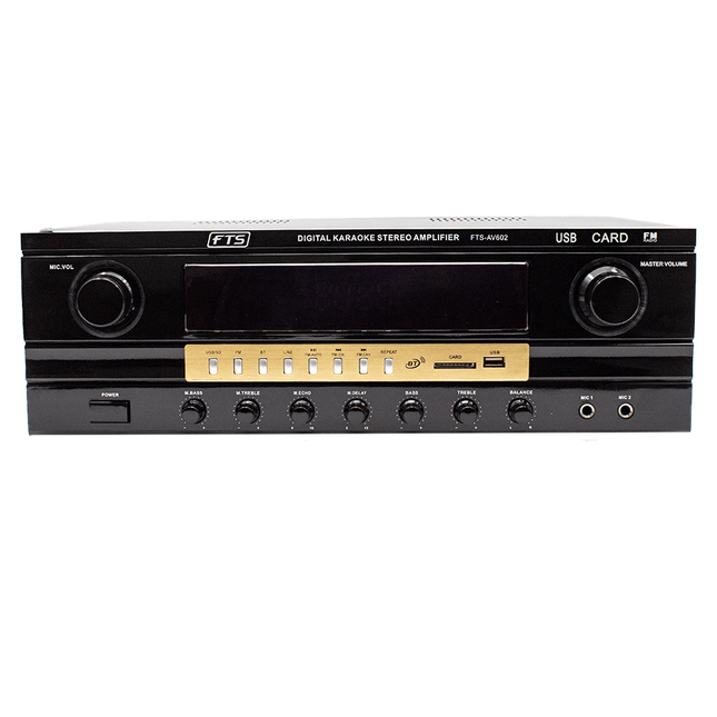 FTS 2CH Home Amplifier Hi - Fi Stereo [AV602] - Fastrak