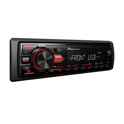 Pioneer MVH 85UB Single Din Car Multimedia Receiver - Fastrak
