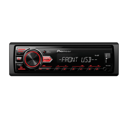 Pioneer MVH 85UB Single Din Car Multimedia Receiver - Fastrak