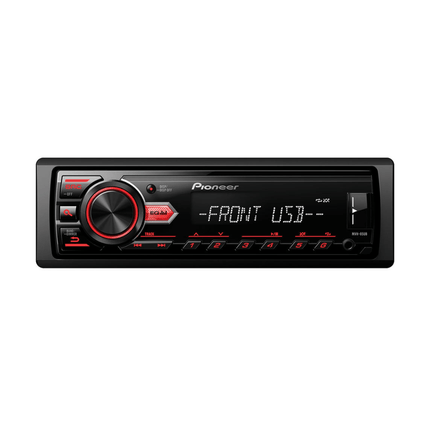Pioneer MVH 85UB Single Din Car Multimedia Receiver - Fastrak