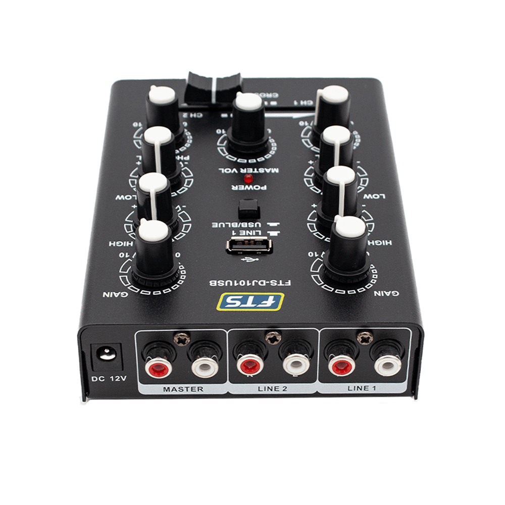 『ＤＪ ＩＲＯＮ＆ＤＪ ＥＣＬＩＰＳＥ』リミックス集２枚セット FTS DJ101USB 2-Channel DJ Mixer | Fastrak