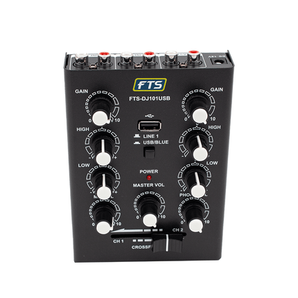 FTS 2 - Channel DJ Mixer [DJ101USB] - Fastrak
