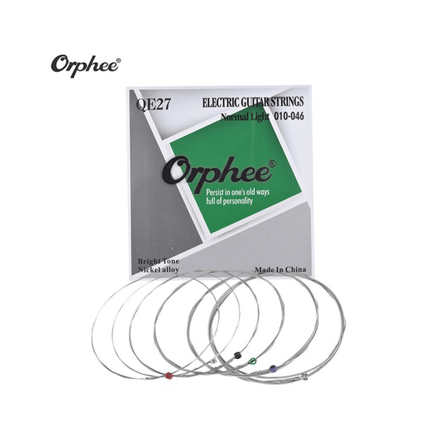 Orphee QE27 0.011 To 0.046 Electric Guitar Strings - Fastrak