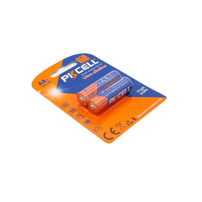 PKCell 1.5V AA Battery Alkaline [LR6 - 2B] - Fastrak