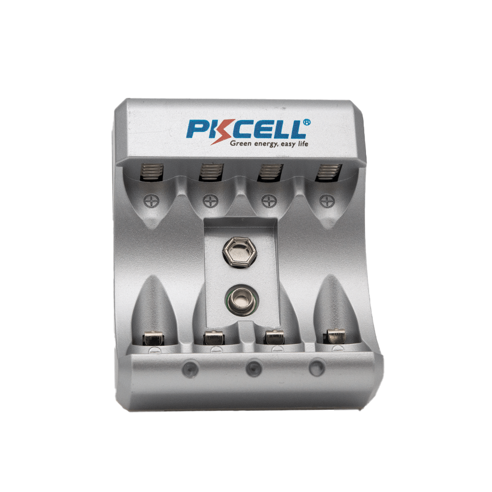 PKCELL 8174 Battery Charger For 2Pc /4Pc AA, AAA, 1Pc - Fastrak