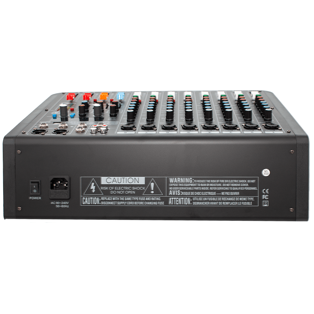 FTS 8-Channel Mixer [E8 MKII] – Professional Sound Control - Fastrak