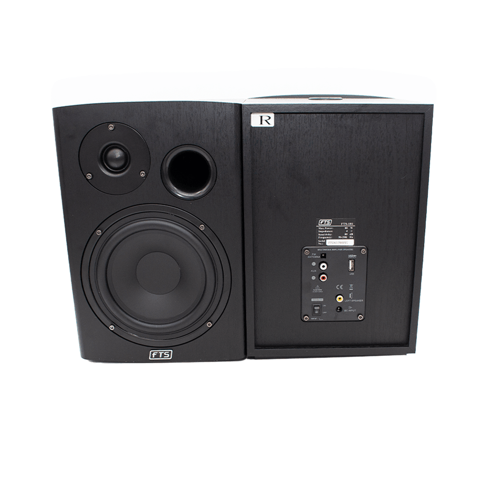 FTS 181 6.5" 160W Studio Monitor Speakers Pair - Fastrak