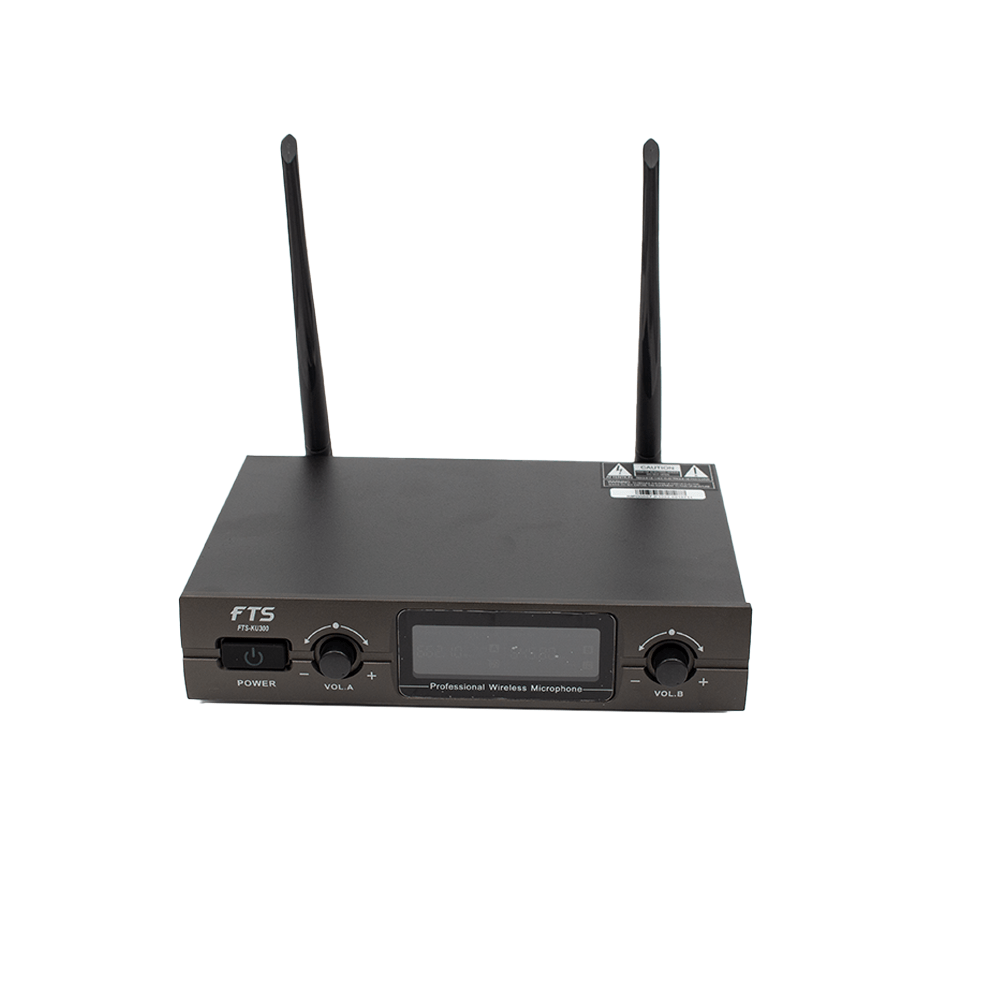 FTS Dual Handheld Wireless Microphones [FTS KU300] - Fastrak