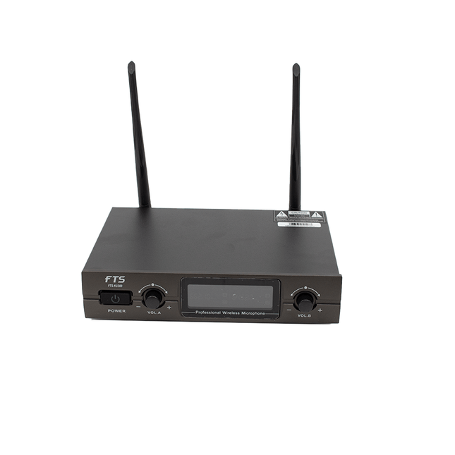FTS Dual Handheld Wireless Microphones [FTS KU300] - Fastrak