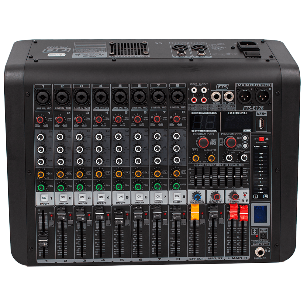 Fastrak Sound System Powered Mixers | Amplified Sound Mixers – Fastrak