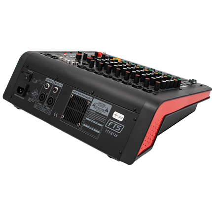 FTS 8 Channel 170W Powered Mixer [E128] - Fastrak