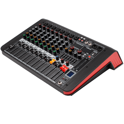 FTS 8 Channel 170W Powered Mixer [E128] - Fastrak