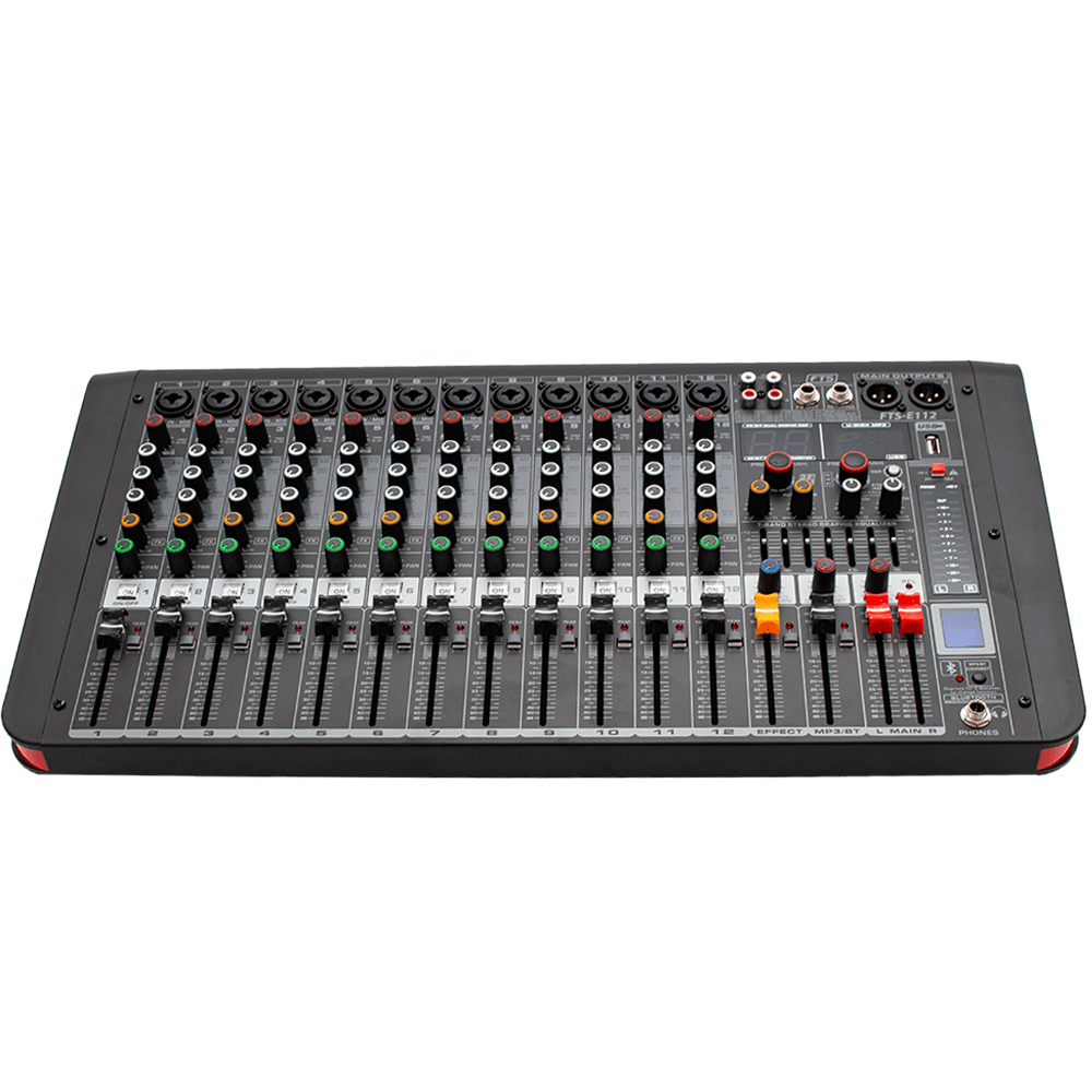 FTS E112 12 Channel Powered Mixer | Fastrak