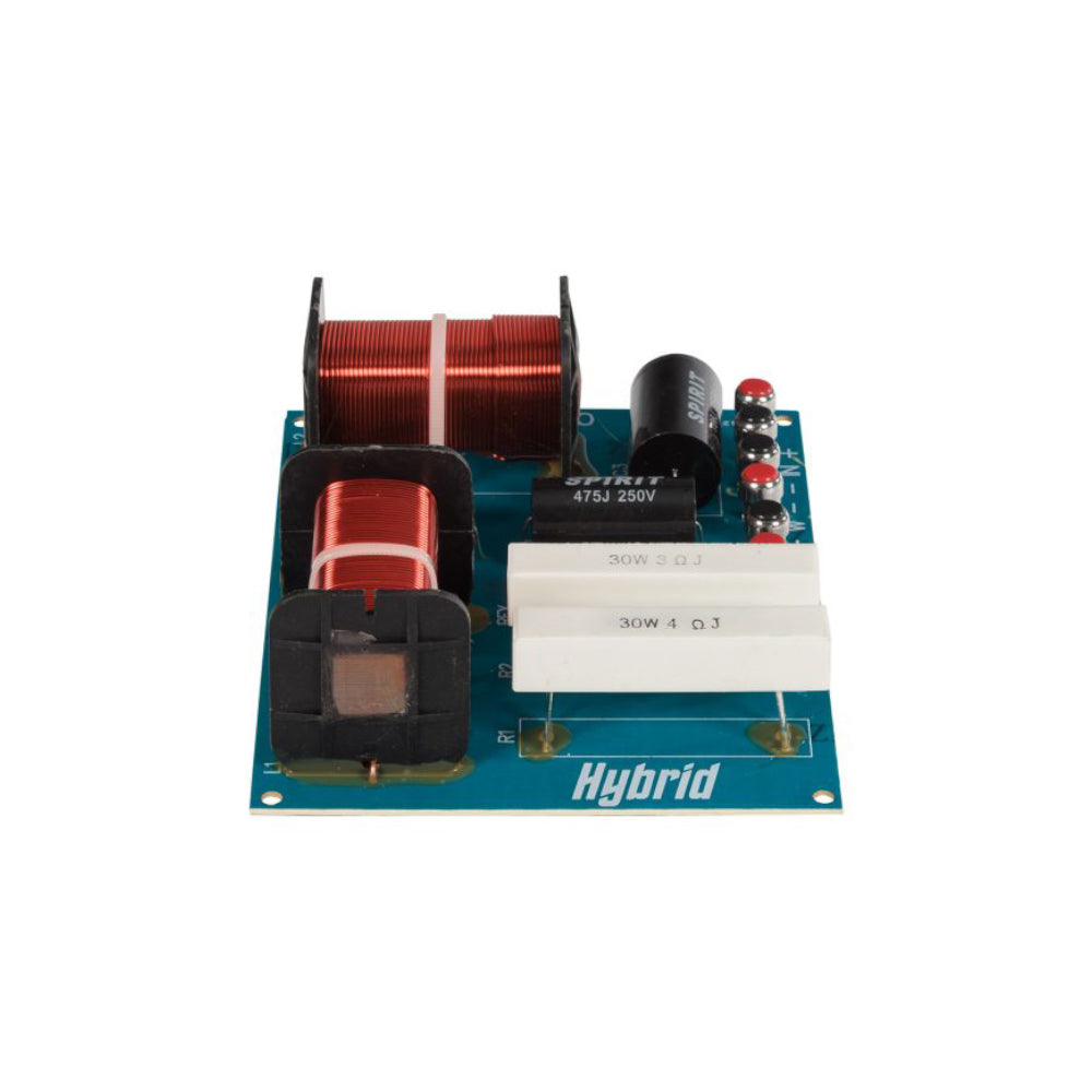 Hybrid X2-1800-400 Hybrid 2 Way X-Over, 1800Hz, 400 Watt, LF:12dB/Oct, HF:12dB/Oct