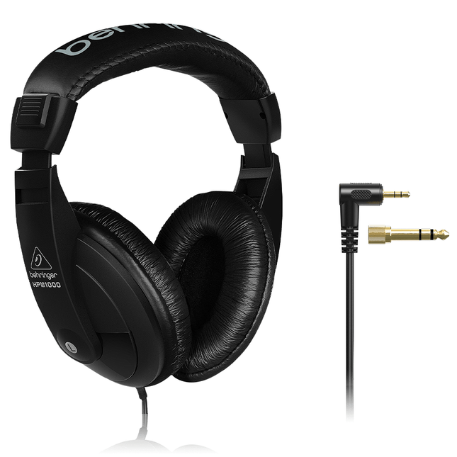 Behringer Black Headphones HPM1000 - BK - Fastrak