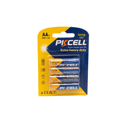 PKCell Extra heavy duty AA battery [R6P - 4B (N)] - Fastrak