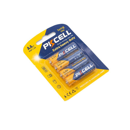 PKCell Extra heavy duty AA battery [R6P - 4B (N)] - Fastrak