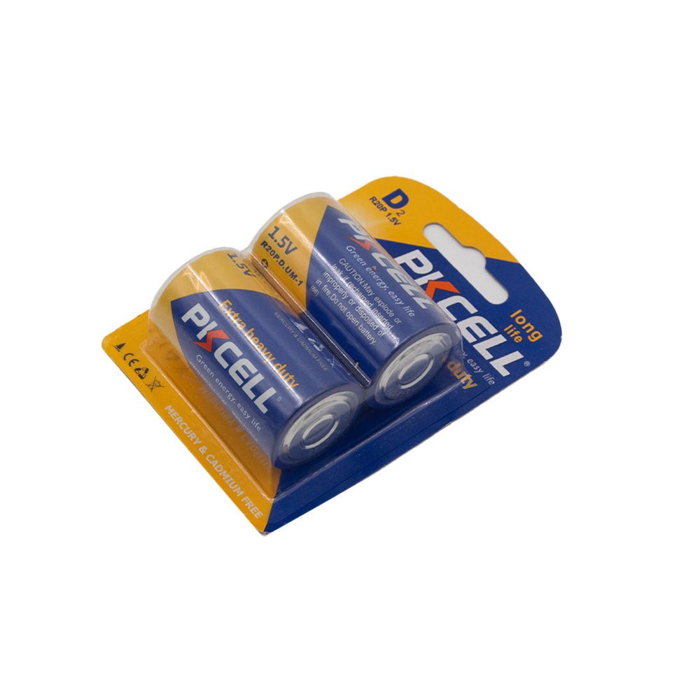 PKCell Extra heavy duty D size battery [R20P - 2B (N)] - Fastrak