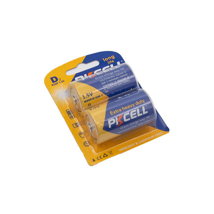 PKCell Extra heavy duty D size battery [R20P - 2B (N)] - Fastrak