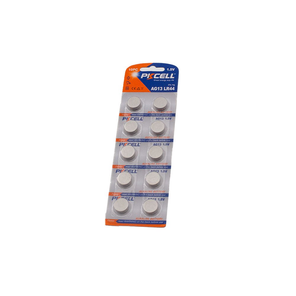AG13/LR44 1.5V, 0 Hg, 145mAh Battery - Fastrak