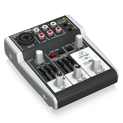 Behringer 302USB 5 - Channel Mixer - Fastrak